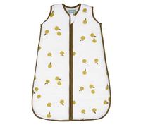 molis&co - Sacco Nanna 2.5 TOG - Sacco nanna imbottito invernale per Neonati da 6 mesi (70 cm) - Mussola di Bambu Premium - Senza Maniche - Apples