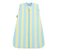 molis&co - Sacco Nanna per Neonati - Sacco Nanna Estivi - Sacco Nanna 0.5 TOG - Ultra-Fresco e Leggero - 100% Cotone (Oeko-Tex 100) - Blue Sunshine (6-18 Mesi)