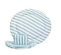 molis&co - Tappeto Gioco Bambini e Neonati 100x5cm - Tappeto Morbido Bambini - Tappeto Gioco Neonato Pieghevole, Reversibile e Lavabile - 100% Cotone (OEKO-TEX 100) - Popcorn Stripes