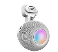 Molitececool Homepod Mini - Supporto da parete robusto per altoparlanti Homepod Mini - Salvaspazio, eccellente gestione dei cavi senza grovigli (bianco)