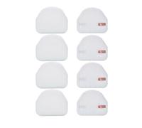 Moliuoly 4 filtri in schiuma e feltro compatibili con Shark Navigator NV100/NV105/NV106/UV300/NV450/NV480, lavabili e riutilizzabili, ricambio # XFF450/XFF480, bianco