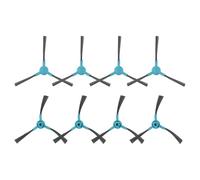 Moliuoly 8 spazzole laterali in nylon e plastica per S5 Plus, compatibili con Cecotec Conga 2299, Ultra Home, X-Treme e Genesis, efficiente per la pulizia di angoli e bordi