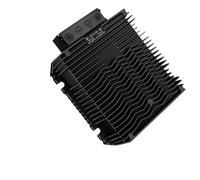 Moliuoly Convertitore DC-DC da 12 V a 48 V, 720 W, modulo boost con protezione IP67, efficienza del 96,8%, alloggiamento in alluminio per auto, telecomunicazione e energie rinnovabili, nero