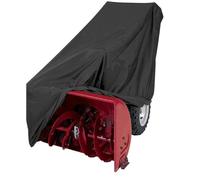 Moliuoly Copertura per spazzaneve Oxford 600D, impermeabile, resistente alle intemperie, adatta per modelli a uno e due livelli, colore nero