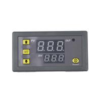 Moliuoly Interruttore di controllo compatto con doppio LED da incasso, modalità cicliche e periodiche, 79 x 43 mm