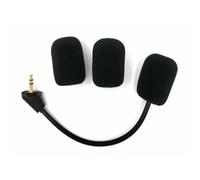 Moliuoly Microfono di ricambio (3,5 mm) per cuffie Logitech G Pro X Straight-In, cuffie e-sport, parti in schiuma dell'albero del microfono