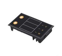 Moliuoly Misuratore digitale di potenza DC 5 cifre display LED per laboratorio ed elettronica, campo di misurazione DC 0-200V 0-10A, regolabile DC 5-24V, con protezione da sovraccarico