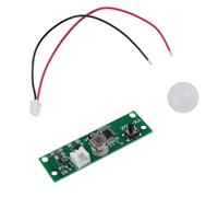 Moliuoly Modulo di ricarica solare automatico 3,7 V con sensore di luce e sensore di movimento PIR per luci solari a LED, protezione da sovraccarico e scarica profonda, scheda in fibra di vetro 59 x