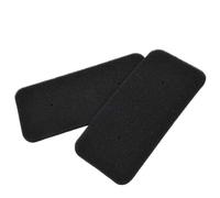 Moliuoly Set di 2 filtri in schiuma per scambiatore di calore in asciugatrice, compatibili con Candy, Hoover e Watt Dryer 40006731, lavabili, facili da tagliare, filtro di ricambio per ritenzione