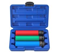 Moliuoly Set di 3 chiavi a bussola allungate, 150 mm, per montaggio pneumatici e riparazione auto