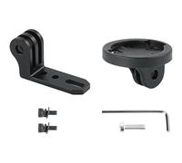 Moliuoly Supporto per fanale posteriore per bicicletta, in lega di alluminio, per Trek Flare RT, Garmin 715, Magicshine RN120, Enfitnix xlite200, montaggio rapido con chiave a brugola