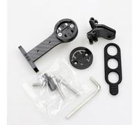 Moliuoly T800 - Supporto per computer da bicicletta in carbonio con supporto per fotocamera, manubrio in fibra di carbonio e alluminio per Garmin/Bryton, leggero (70 g), con supporto per luce
