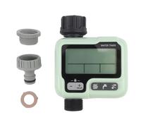 Moliuoly Timer acqua per tubo da giardino con spegnimento automatico, sicurezza bambini e ritardo di pioggia, irrigazione manuale, plastica resistente alle intemperie, funzionamento a batteria, verde