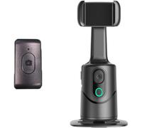 Moliuoly Treppiede automatico per smartphone girevole a 360° con intelligenza artificiale e controllo gestuale