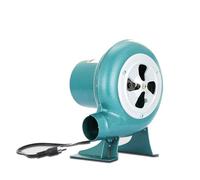 Moliuoly Ventilatore elettrico per barbecue e forgiatura, ventola centrifuga AC/DC con 2800 giri/min, alloggiamento in metallo e motore in rame, flusso d'aria regolabile per forno a carbonella e
