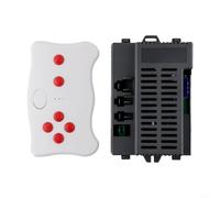 Moliuoly Weelye RX98 Ricevitore 24V scatola di controllo per bambini auto elettriche, telecomando di ricambio compatibile con veicoli giocattolo Ride-On (set completo)