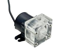 Moliuoly XHC4 Pompa di raffreddamento ad acqua silenziosa per mini PC e veicoli elettrici, compatta e doppia utilizzabile (acqua/terra), 12 V, 300 l/h, altezza di mandata 2 m, attacco G1/4, cavo da 50