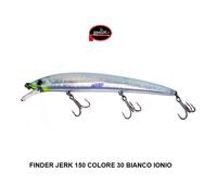 MOLIX FINDER JERK 150 COL 30 BIANCO IONIO SPINNING MARE SPIGOLA SERRA