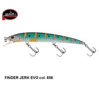 MOLIX FINDER JERK EVO 125F 656 ANCHOVY ORANGE STRIPED DIEGO CAPPUCCINI SPINNING