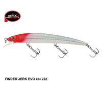 MOLIX FINDER JERK EVO 125F COL 222 MX RED HEAD SPINNING MARE SPIGOLA SERRA