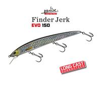MOLIX FINDER JERK EVO 150 SS 466 NATURAL WHITE SPINNING SPIGOLA SERRA