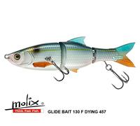 MOLIX GLIDE BAIT 130 F DYING 457 TREADFIN SHAD BASS LUCCIO 25 gr