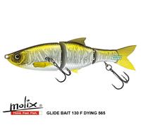 MOLIX GLIDE BAIT 130 F DYING 565 SILVER DARK BASS LUCCIO 25 gr