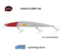 MOLIX JUGULO JERK 180 LC COL. 222 MX RED HEAD SPINNING MARE SPIGOLA BARRACUDA