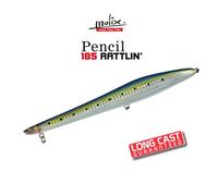 MOLIX PENCIL 185 RATTLIN - LUNGHEZZA (MM): 185, PESO (GR): 33, COLORE: SW19