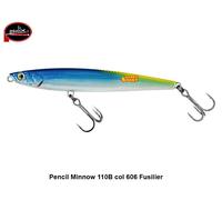 MOLIX PENCIL MINNOW 110B BAITFISH 20 GR col 606 FUSILIER SUBWALK SINKING