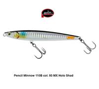 Molix Pencil Minnow 110 Baitfish Series Col. MX Holo Shad
