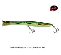 MOLIX PENCIL POPPER 200 T COLORE 188 TROPICAL CHART 44 GR FLOATING SPINNING MARE