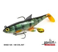 MOLIX PIKE SHAD 140 5,5'' COLORE 637 LIVE PERC 60 GR PESCA SPINNING LUCCIO 2025