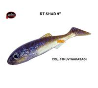 MOLIX RT SHAD 9" COL 138 UV WAKASAGI SPINNING x LUCCIO e SILURO CONFEZIONE SFUSA