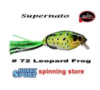 MOLIX SUPERNATO CRANK BAIT IBRIDO COL. 72 LEOPARD FROG SPINNING BLACK BASS
