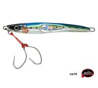 MOLIX THEOS SHORE JIGGING 100 GR COL SW 19 REAL SARDA 2 ASSIST HOOK PESCA MARE