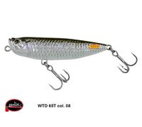 MOLIX WTD 65 FAT RATTLIN TOP WATER 6 GR COL 08 SILVER BAIT MARE LAGO ASPIO