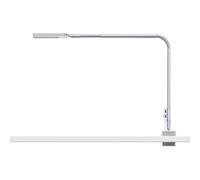 Moll Flexlight - Lampada da scrivania, 7 x 62 x 42 cm, colore: Argento