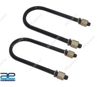 Molla a balestra Staffa a U Connettore 2 Clip Per Willys Jeep Pickup @UK
