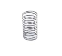 Molla a compressione 1/2PCS 65Mn Diametro filo 2,5mm Molla di compressione a spirale cilindrica Ritorno molle compresse Acciaio(305mm(1PCS),17mm)