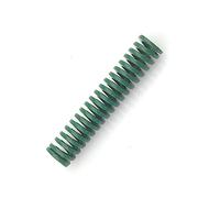 Molla a compressione for stampaggio a spirale in acciaio ad alta precisione for carichi pesanti, diametro esterno 25 mm, diametro interno 12,5 mm, lunghezza 25-300 mm, molle for stampi verdi(2pcs)