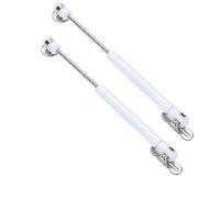 Molla a gas 2 pezzi 1,5 * 27 cm Cerniera idraulica for mobile da cucina Supporto for coperchio 6-15 kg pesante(2pcs White,6KG (60N) (13LB))