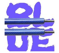 Molla A Gas 2 Pezzi Per Ford Per Focus ST Mk2 Hatchback 05-10 CON MOLLE Ammortizzatori A Gas Bagagliaio Supporto Sollevamento Ammortizzatore Portellone Posteriore Molle A Gas(Blue Carbon Fiber)
