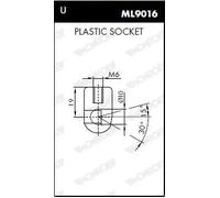 Molla a gas bagagliaio ML5184 MONROE per VOLVO V40 Familiare