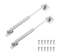 Molla a gas, Confezione da 2 supporti a molla a gas con chiusura ammortizzata for ante di mobili e coperchi(Copper Core,40N)