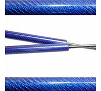 Molla A Gas Coperchio Frontale Ammortizzatori Cofano Anteriore Per Jeep Per Wrangler TJ 1996-2006 Modifica Supporti A Gas Cofano Ammortizzatore Ammortizzatore pneumatico(Blu)