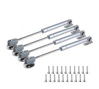 Molla a gas idraulica per porta, 4 pezzi, 20/30/40/50/60/80/100N, puntone a gas, supporto per porta dell'armadio con cerniera morbida aperta, ammortizzatore di sicurezza