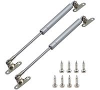 Molla a Gas per Mobili - 100N Pistoni per Ante Cucina, Martinetto Pneumatico, Pistoncini Cerniera, Armadio Lunghezza 268 mm, 2 Pezzi