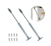 Molla a Gas per Mobili - 100N Pistoni per Ante Cucina, Martinetto Pneumatico, Pistoncini Cerniera, Armadio Lunghezza 275 mm, 2 Pezzi