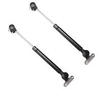 Molla a gas, Supporto for coperchio con chiusura ammortizzata a molla a gas 60N-150N for porta dell'armadio, scatola dei giocattoli, confezione da 2 multicolore(Black,120N (pack of 2))